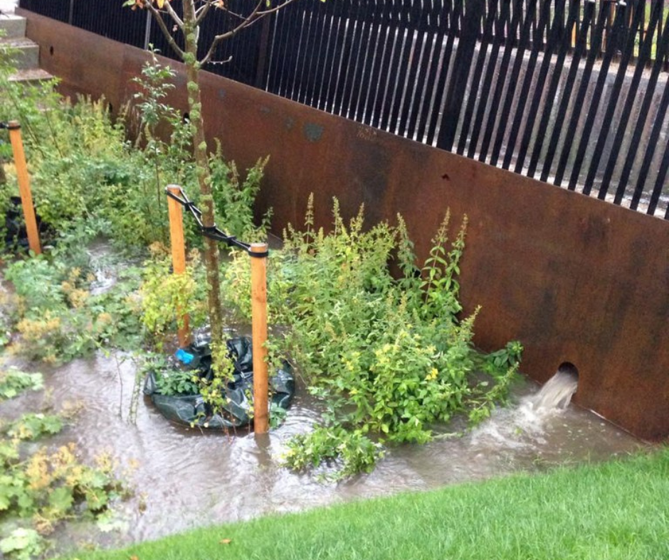 Економіка управління сильними дощами та зливовими водами у Копенгагені, Данія
